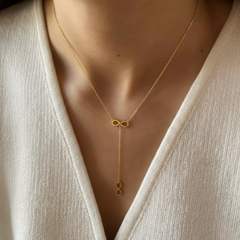 Infinity Love Stainless Steel Necklace