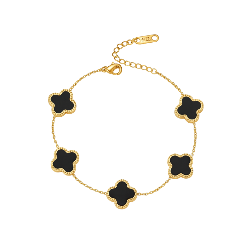Gold Plated Clover bracelet